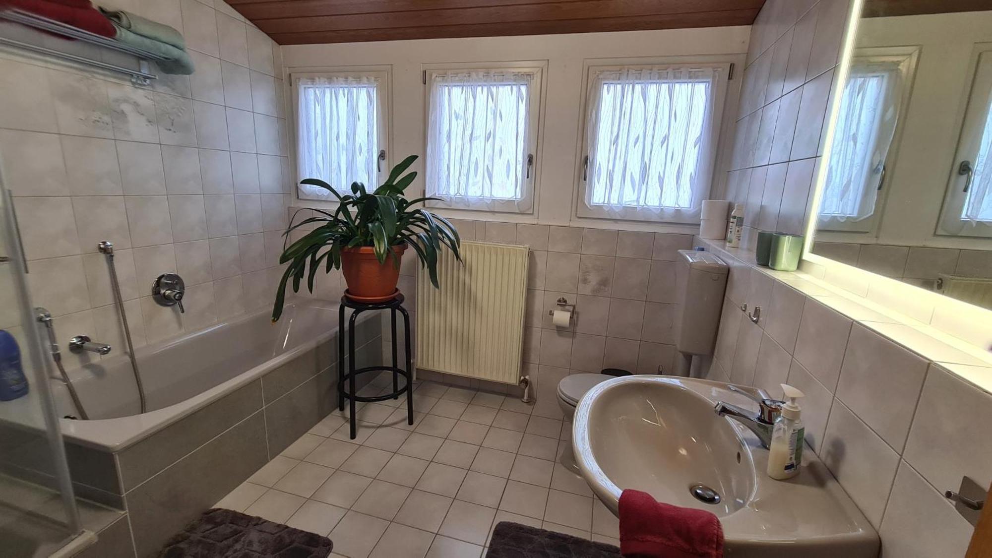 Gemuetliche 120 Qm Ferienwohnung Mit Balkon Adelsdorf Zewnętrze zdjęcie