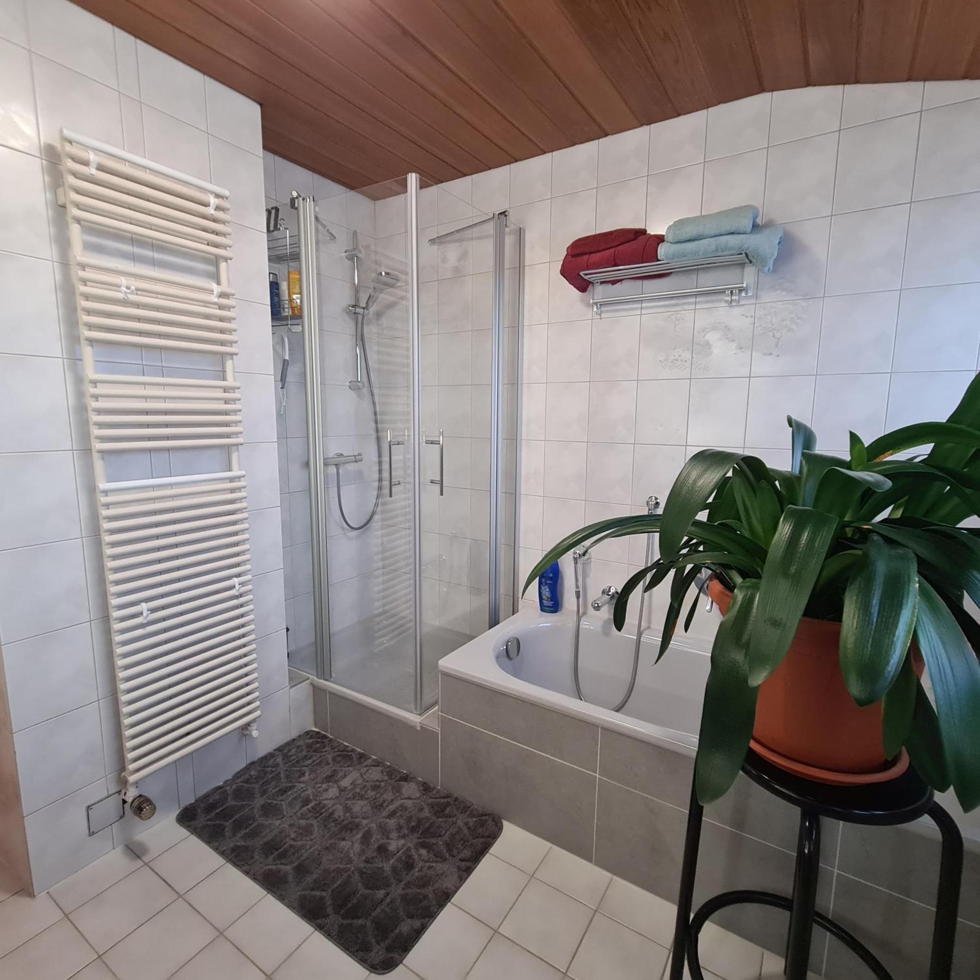 Gemuetliche 120 Qm Ferienwohnung Mit Balkon Adelsdorf Zewnętrze zdjęcie