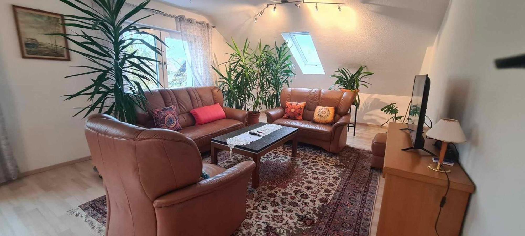Gemuetliche 120 Qm Ferienwohnung Mit Balkon Adelsdorf Zewnętrze zdjęcie